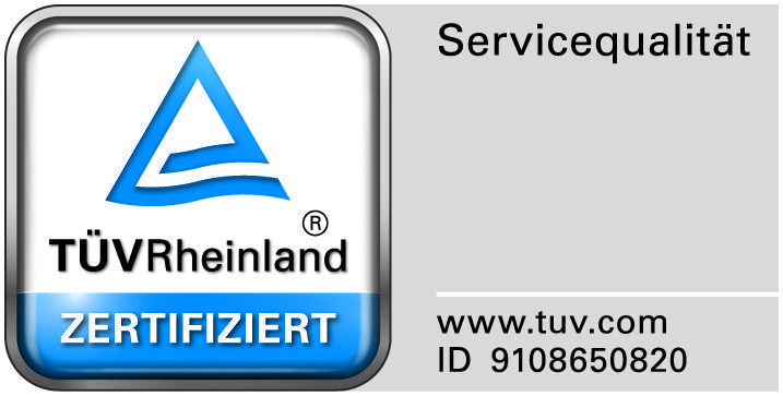 Newsbild 2018-2022, 5x in Folge TÜV-Zertifiziert