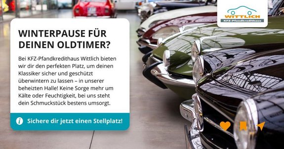 Newsbild Winterpause für deinen Oldtimer?