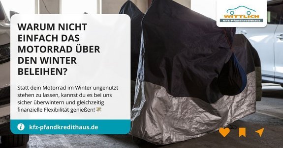 Newsbild Warum nicht einfach das Motorrad über den Winter beleihen?